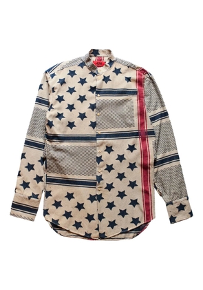 424 American Flag 'Multi' shirt - Neutrals