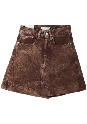 Namacheko Emån denim shorts - Brown