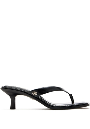 Sam Edelman 55mm Dollie leather heeled sandals - Black