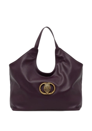 Kurt Geiger London XXL Chelsea embellished-detail tote bag - Purple