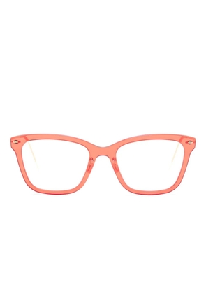 Lindberg cat-eye frame glasses - Gold