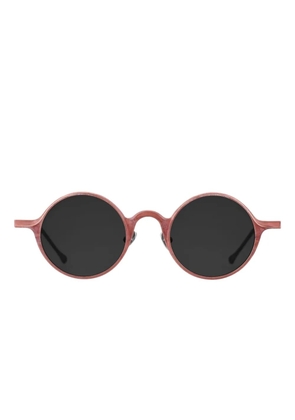 Rigards round-frame sunglasses - Red