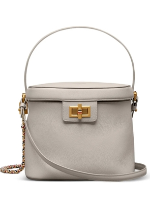 Thom Browne pebble grain box bag - Grey