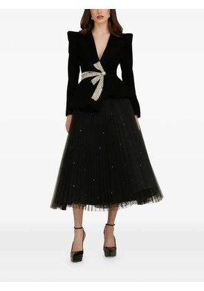 ARAFTU bow-embellished suit - Black