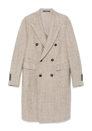 Tagliatore double-breasted coat - Neutrals
