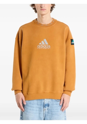 adidas Equipment reflective embroidery crew-neck sweatshirt - Orange
