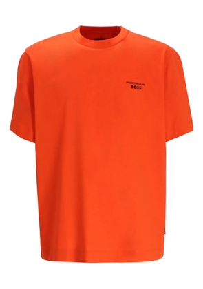 BOSS x Porsche cotton T-shirt - Orange