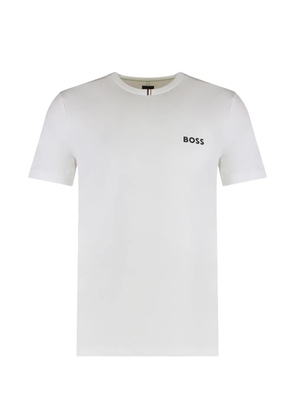 BOSS crew-neck T-shirt - White