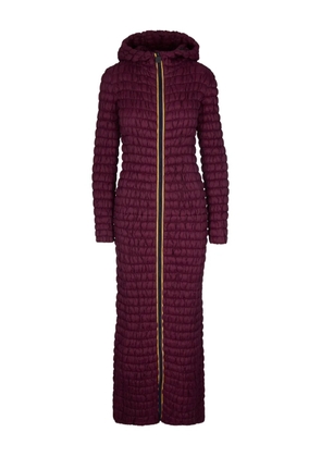 K-Way R&D hooded padded coat - Purple
