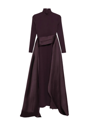 Solace London Olivia belted maxi dress - Purple