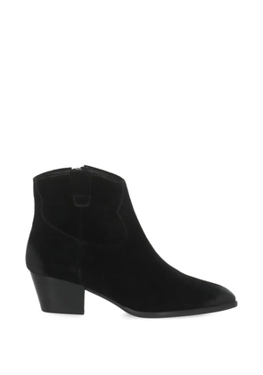 Ash side-zip heeled boots - Black