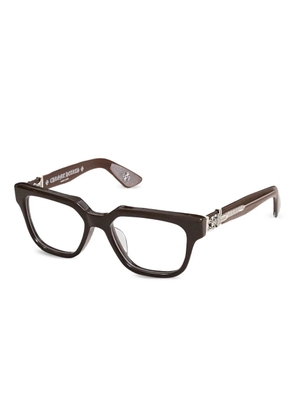 Chrome Hearts Vagillionaire II brown glasses