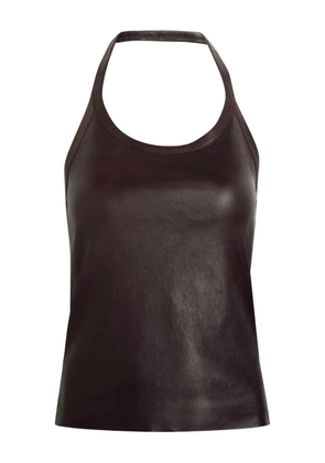 Stouls halterneck top - Brown