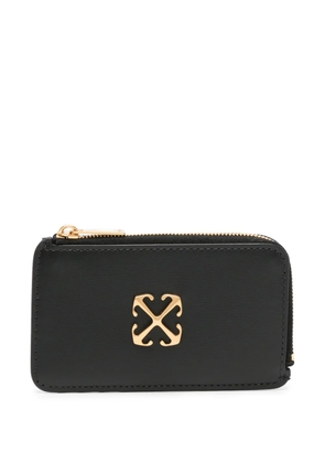 Off-White Jitney leather wallet - Black