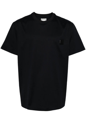 Wooyoungmi logo-patch T-shirt - Blue