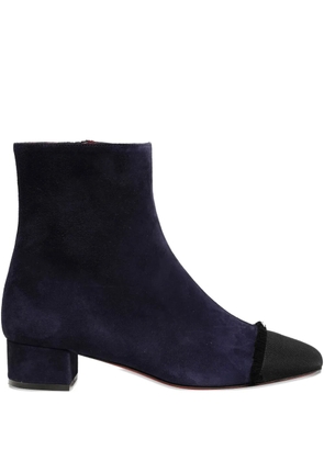 Roberto Festa Fiorene fringed suede boots - Blue