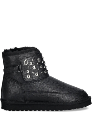 LIU JO studded ankle boots - Black