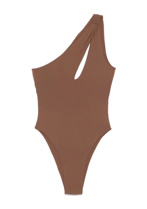 Federica Tosi cut out-detail swimsuit - Brown