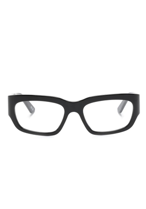 Balenciaga Eyewear rectangle-frame glasses - Black