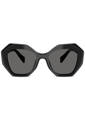 Prada Eyewear geometric-frame sunglasses - Black