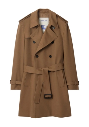 Burberry cashmere belted trench coat - Brown