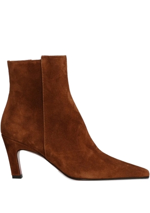 Roberto Festa Yanira suede heeled boots - Brown