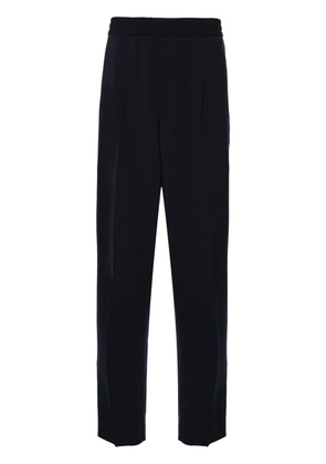 Zegna drawstring tapered trousers - Blue