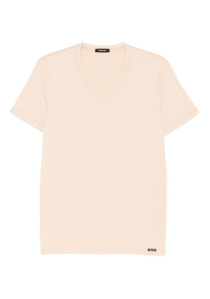 TOM FORD cotton T-shirt - Neutrals