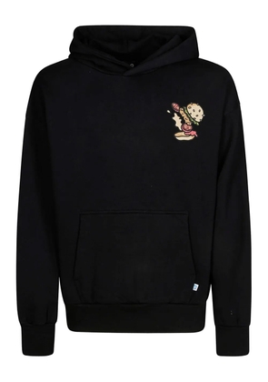 INBETWEENERS bear-print pocket hoodie - Black