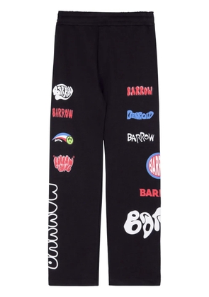 BARROW logo-print track pants - Black