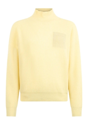 Peserico high-neck sweater - Yellow