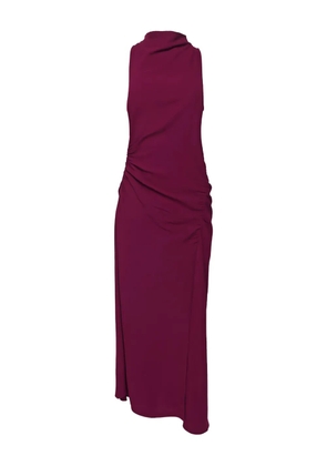 A.L.C. Inez roll-neck gathered maxi dress