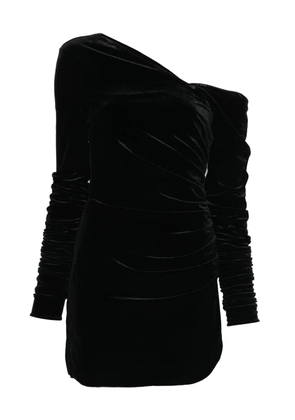 SIR. Ettore one-shoulder mini dress - Black