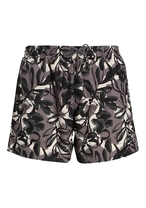 BOSS Piranha floral swim shorts - Grey