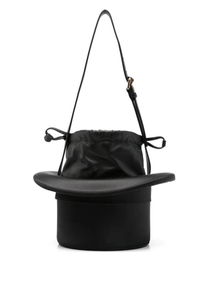 Moschino mini hat-shaped shoulder bag - Black