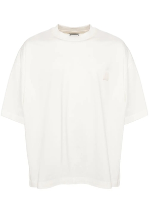 Wooyoungmi log-patch cotton T-shirt - White