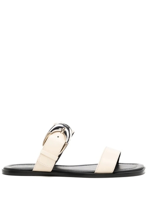 STAUD Harlow flat sandals - Neutrals