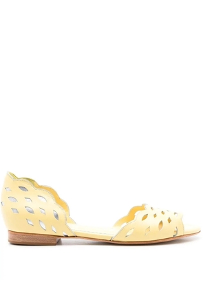 Sarah Chofakian Vivienne open-toe sandals - Yellow