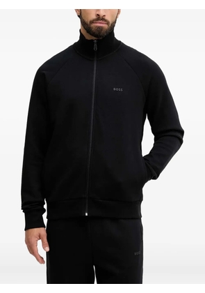 BOSS zip fastening sweater - Black