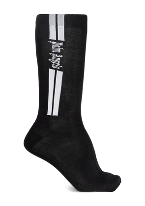 Palm Angels striped socks - Black