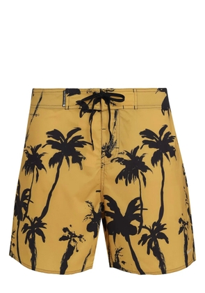 Osklen Surf Aquaone Rorschach bermuda swim shorts - Yellow
