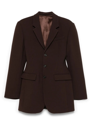 WARDROBE.NYC longline blazer - Brown
