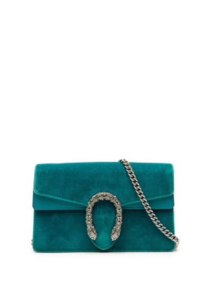 Gucci Pre-Owned 2016-2025 Mini Velvet Dionysus crossbody bag - Blue