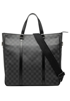 Louis Vuitton Pre-Owned 2009 Damier Graphite Tadao PM satchel - Black