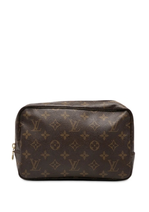 Louis Vuitton Pre-Owned 1986 Monogram Trousse Toilette 23 clutch bag - Brown