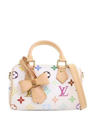 Louis Vuitton Pre-Owned 2021-2025 Takashi Murakami Monogram Multicolore Nano Speedy Bandouliere satchel - Multicolour