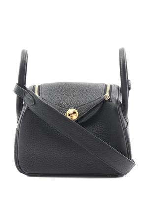 Hermès Pre-Owned 2025 Mini Clemence Lindy shoulder bag - Black