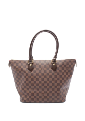Louis Vuitton Pre-Owned 2008 Damier Ebene Saleya MM tote bag - Brown