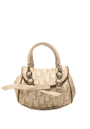 Christian Dior Pre-Owned 2006 Mini Diorissimo Trotter Coated Canvas Romantique handbag - Brown