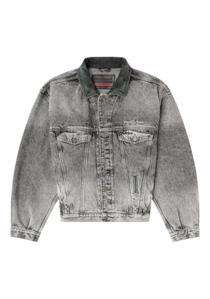 Diesel D-Denver collar denim jacket - Grey